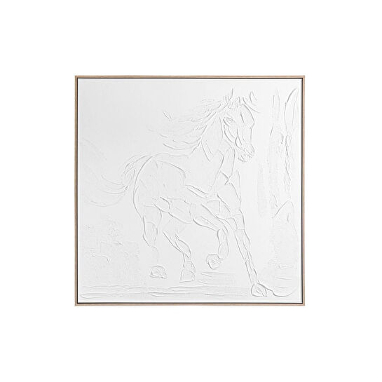 The Mia Kabartma Kanvas Tablo 100x100 Cm Tbl0078