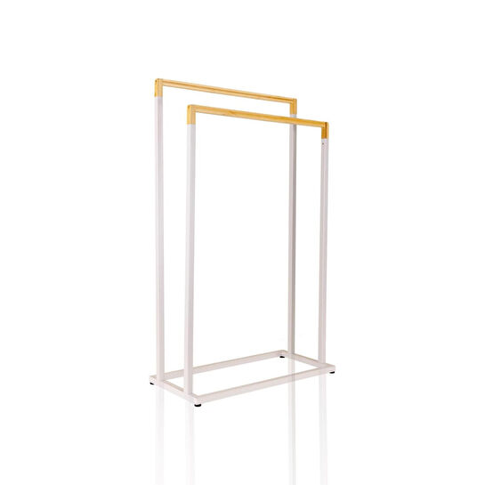 The Mia Metal Havlu Askılığı Gri Glv0764