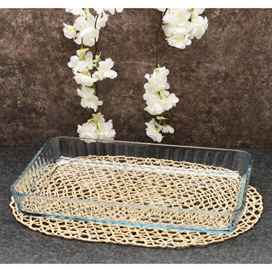 Paşabahçe 59204 Dikdörtgen Borcam 3800 Cc 1 Adet