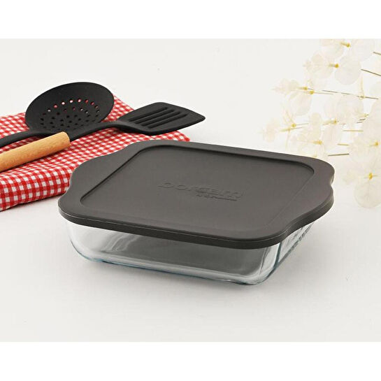 Paşabahçe 59034 Gri Kapaklı Borcam 1950cc Kare 1 Adet