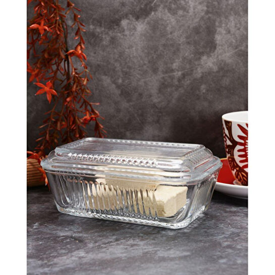 Paşabahçe 97711 Frigo Kapaklı Tereyağlık 1 Adet