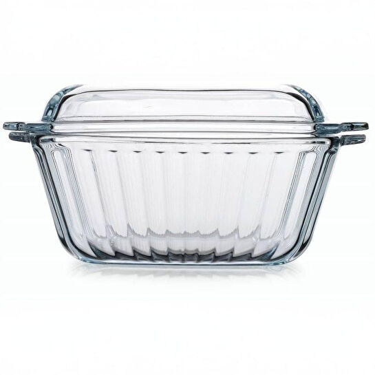 Paşabahçe 59039 Kare Kapaklı Borcam 1170cc Tencere 1 Adet