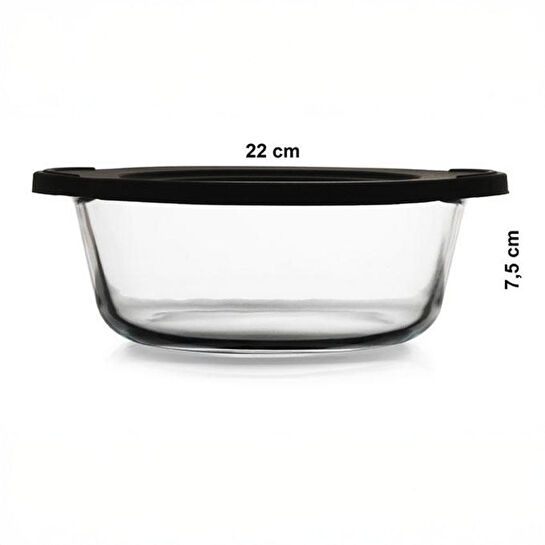 Paşabahçe 59123 Gri Kapaklı Borcam 1450cc 1 Adet