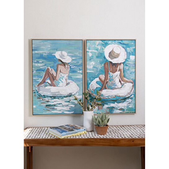 The Mia Summer Kanvas Tablo 60x90 Cm Tbl0068
