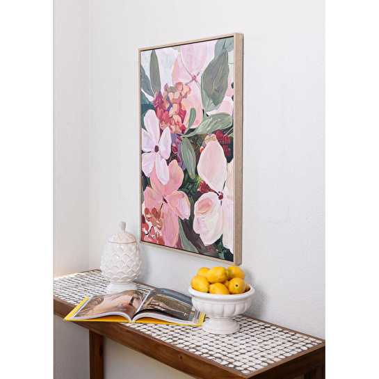 The Mia Floral Kanvas Tablo 60x90 Cm Tbl0069