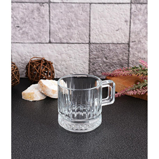 Paşabahçe 55422 Elysia Fincan 195 Kupa 195cc 2 Adet