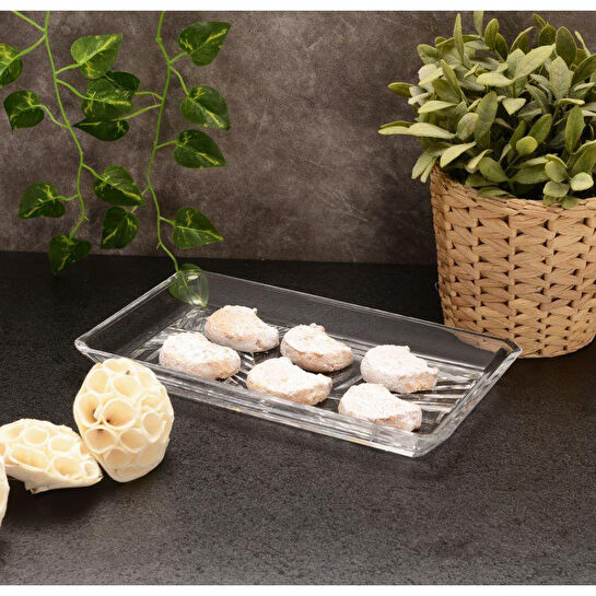 Paşabahçe 68693 Madlen Servis Tabağı 28cm 1 Adet