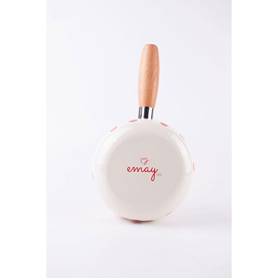 Emaylab Merry Yılbaşı Özel Emaye Tava 16cm (1,3 Litre)