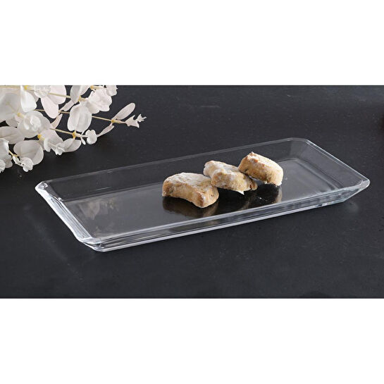 Paşabahçe 68017 Grace Dikdörtgen Servis Tabağı 300mm 1 Adet