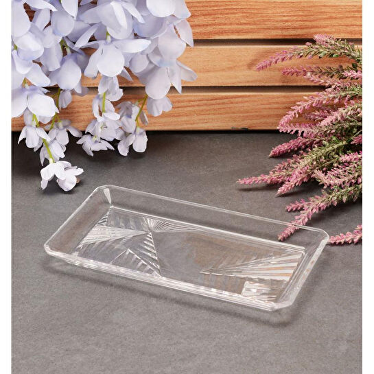 Paşabahçe 68153 Madlen Dikdörtgen Tatlı Tabağı 22cm 2 Adet