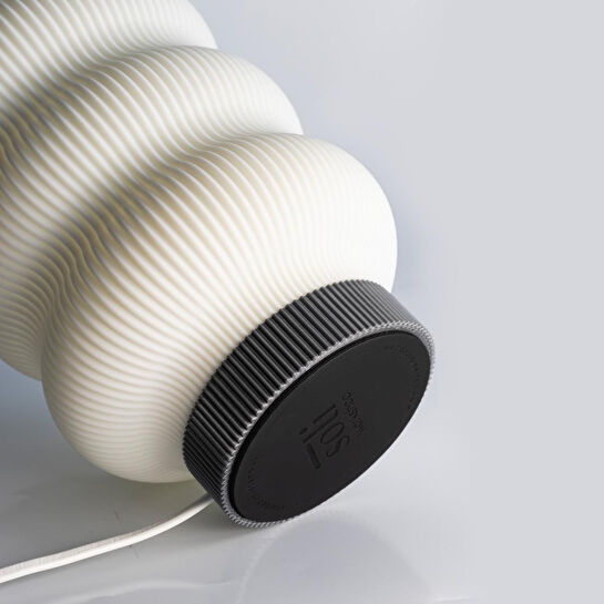 Soli Workshop Ostraco Masa Lambası - Gümüş