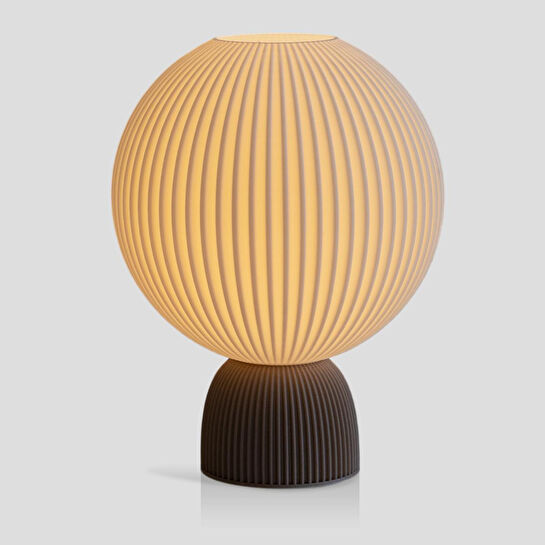 Soli Workshop Luna Medium Masa Lambası - Ahşap