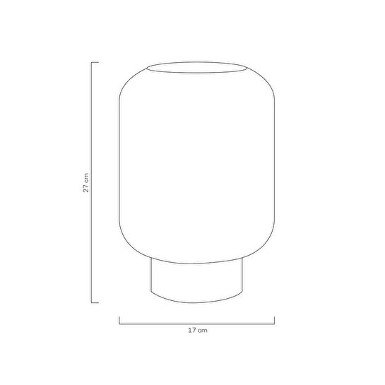 Soli Workshop Helios Uzun Masa Lambası - Ahşap