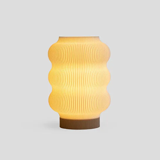 Soli Workshop Ostraco Masa Lambası - Ahşap