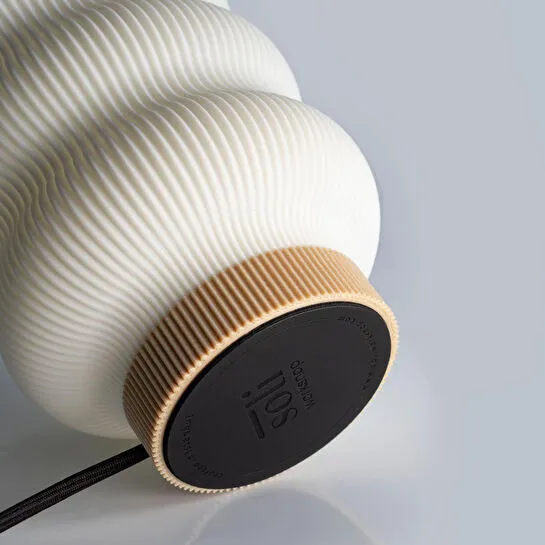 Soli Workshop Ostraco Masa Lambası - Ahşap