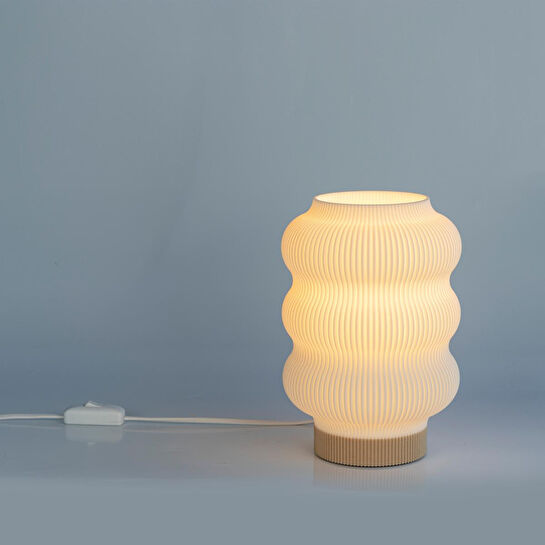 Soli Workshop Ostraco Masa Lambası - Ahşap