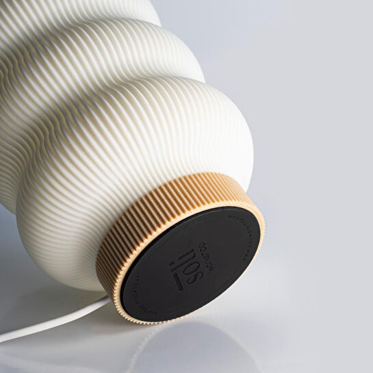 Soli Workshop Ostraco Masa Lambası - Ahşap