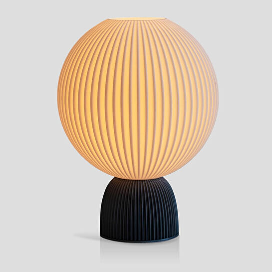 Soli Workshop Luna Medium Masa Lambası - Gümüş