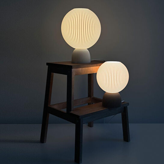 Soli Workshop Luna Medium Masa Lambası - Beyaz