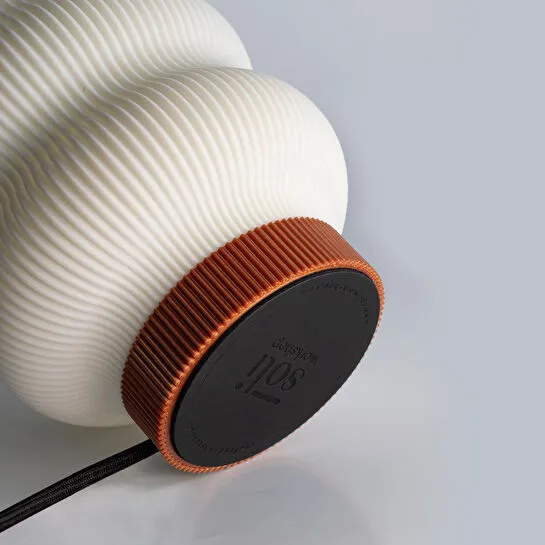 Soli Workshop Ostraco Masa Lambası - Bakır