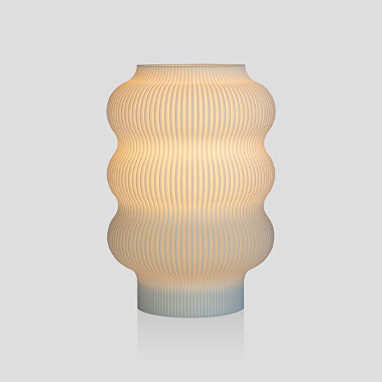 Soli Workshop Ostraco Masa Lambası - Beyaz