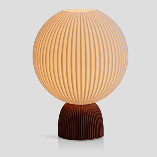 Soli Workshop Luna Medium Masa Lambası - Bakır