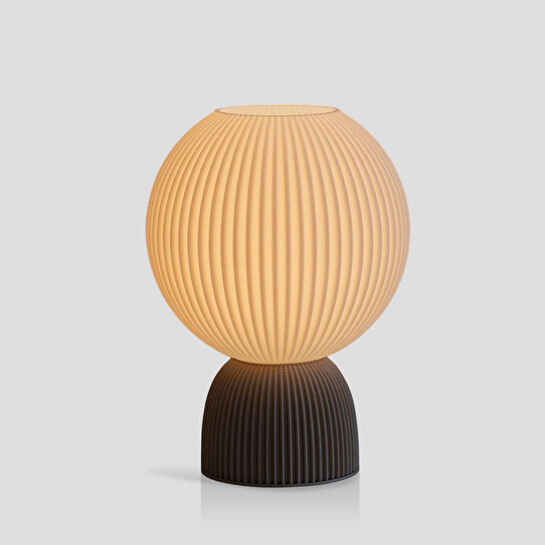 Soli Workshop Luna Small Masa Lambası - Ahşap