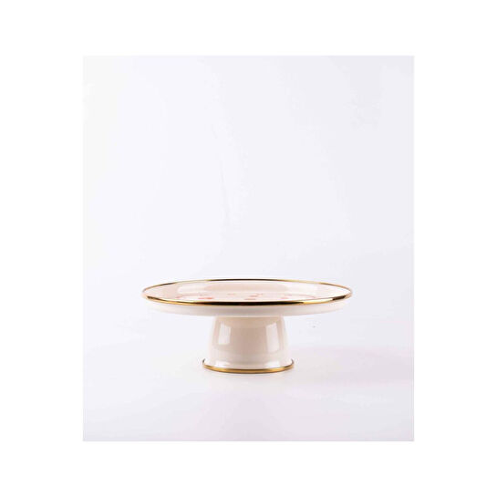 Emaylab Merry Yılbaşı Özel Emaye Kek- Kurabiye Sunum Standı Büyük Boy