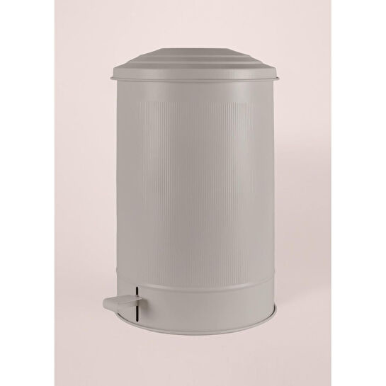The Mia Stripe Mutfak Çöp Kovası Bej 37 Lt