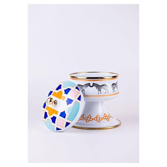 Emaylab Jaolu Zebra Desenli Şekerlik