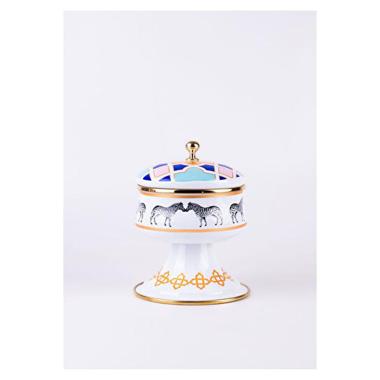 Emaylab Jaolu Zebra Desenli Şekerlik