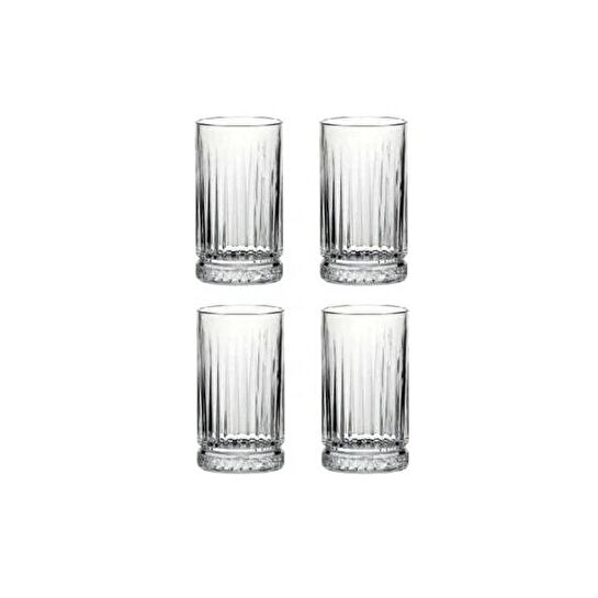 Paşabahçe 520445 Elysia Long Drink 4lü Su Meşrubat Bardağı 365 Cc