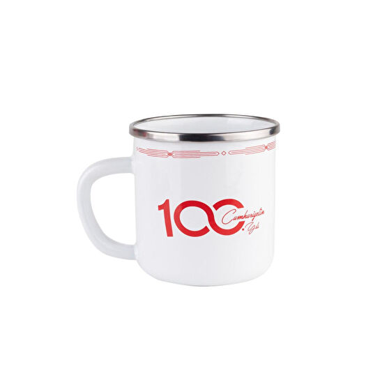 Emaylab 100. Yıl Emaye Kupa (çıkmayan Desen)