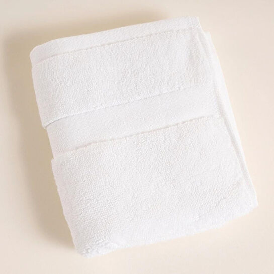 Penelope %100 Pamuk Havlu 30x50 Cm Beyaz - Noa Serisi