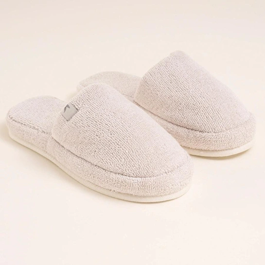 Penelope %100 Pamuk Havlu Terlik 36-37 Taş Rengi - Noa Serisi