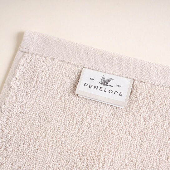 Penelope %100 Pamuk Havlu 30x50 Cm Taş Rengi - Noa Serisi