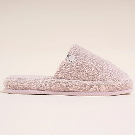 Penelope %100 Pamuk Havlu Terlik 36-37 Pudra - Noa Serisi