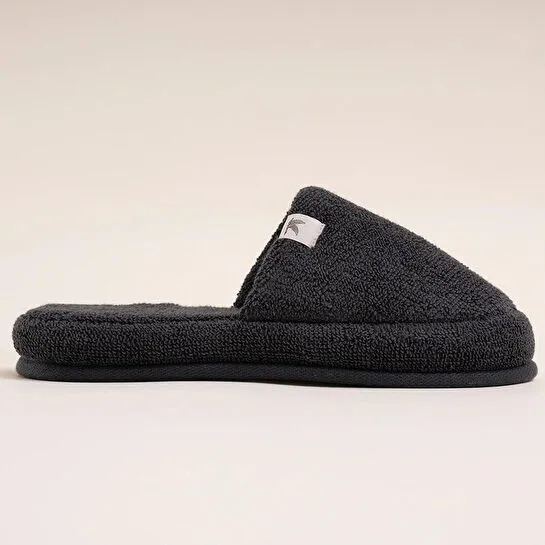 Penelope %100 Pamuk Havlu Terlik 36-37 Antrasit - Noa Serisi