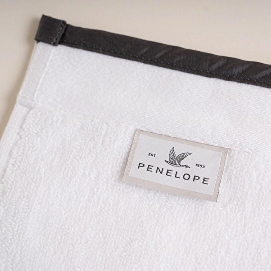 Penelope %100 Pamuk Havlu 30x50 Cm Antrasit - Liana Serisi