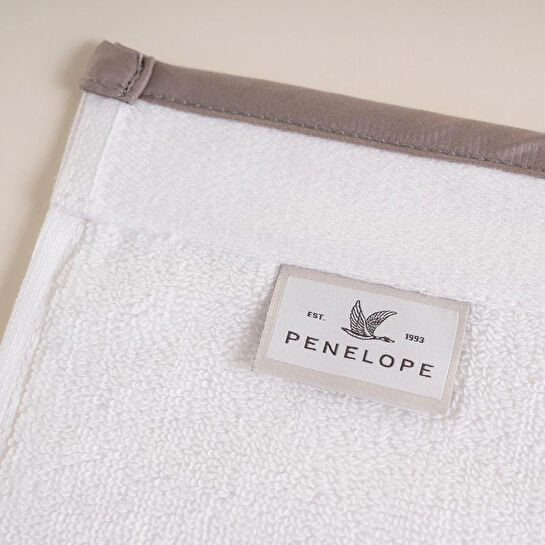 Penelope %100 Pamuk Havlu 100x150 Cm Taş Rengi - Liana Serisi