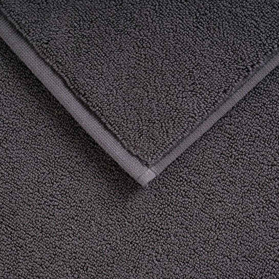 Penelope %100 Pamuk Banyo Paspası 60x110 Cm Antrasit - Noa Serisi