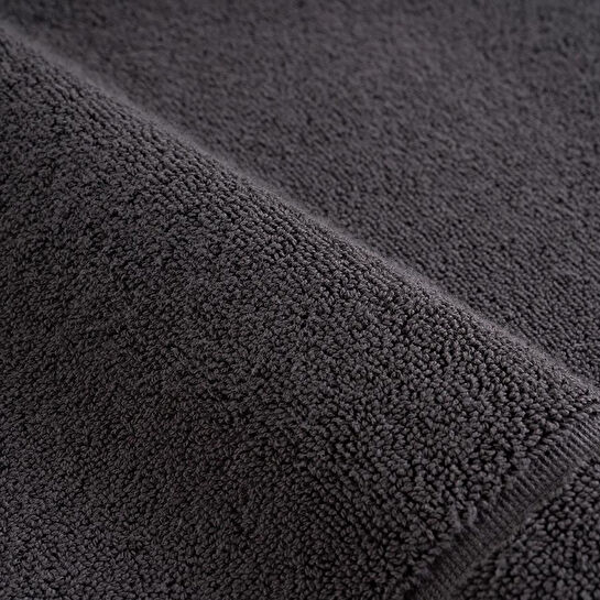 Penelope %100 Pamuk Banyo Paspası 60x110 Cm Antrasit - Noa Serisi