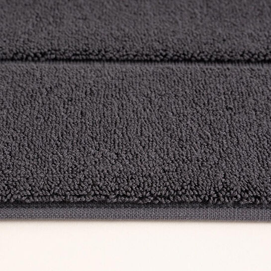 Penelope %100 Pamuk Banyo Paspası 60x110 Cm Antrasit - Noa Serisi
