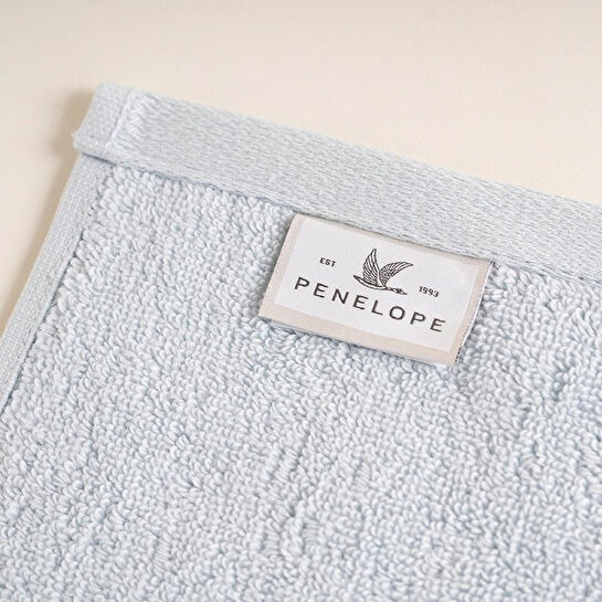 Penelope %100 Pamuk Havlu 50x90 Cm Mavi - Noa Serisi