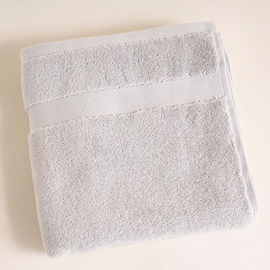 Penelope %100 Pamuk Havlu 50x90 Cm Gri - Noa Serisi