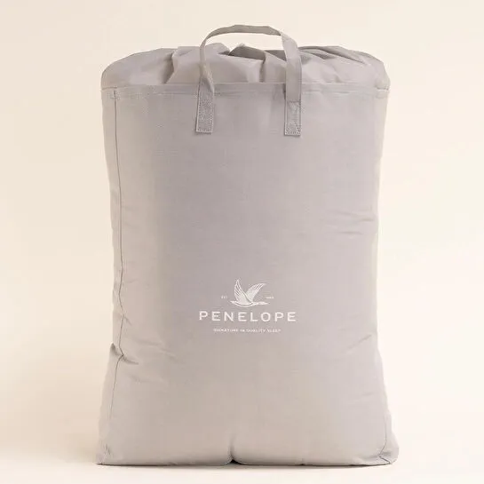 Penelope Microfiber Kumaş Çift Kişilik Gri Yastık Yorgan Seti - Colors In Comfort
