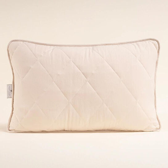 Penelope Microfiber Kumaş Çift Kişilik Krem Yastık Yorgan Seti - Colors In Comfort