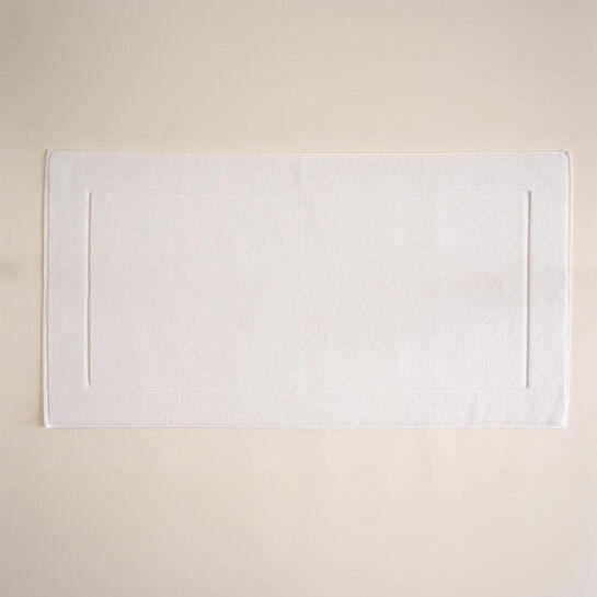 Penelope %100 Pamuk Banyo Paspası 60x110 Cm Beyaz - Noa Serisi