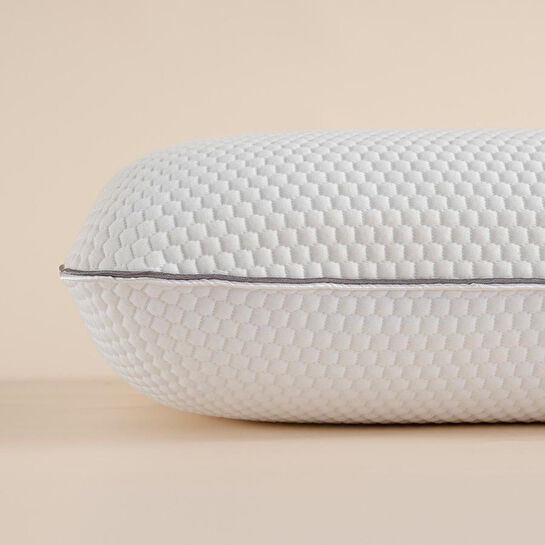 Penelope Ortopedik Baş Ve Boyun Destekli 3 Katmanlı Karbon Yastık - Layered Serisi