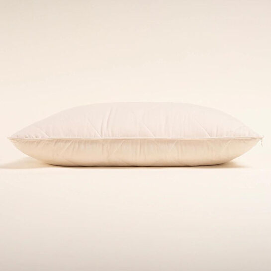 Penelope Microfiber Kumaş Tek Kişilik Krem Yastık Yorgan Seti - Colors In Comfort